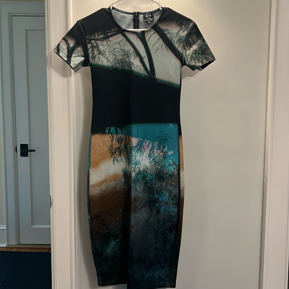 Alexander mcQueen midi dress